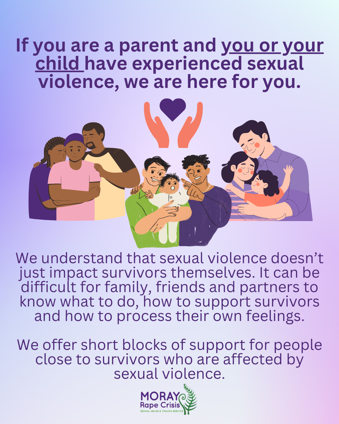 Moray Rape Crisis | News | New Webpage about Support for Friends ...