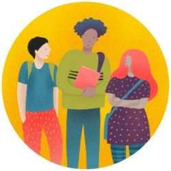 a group of young people